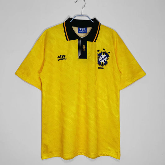 Brazil National Team 1992 Home Retro Shirt